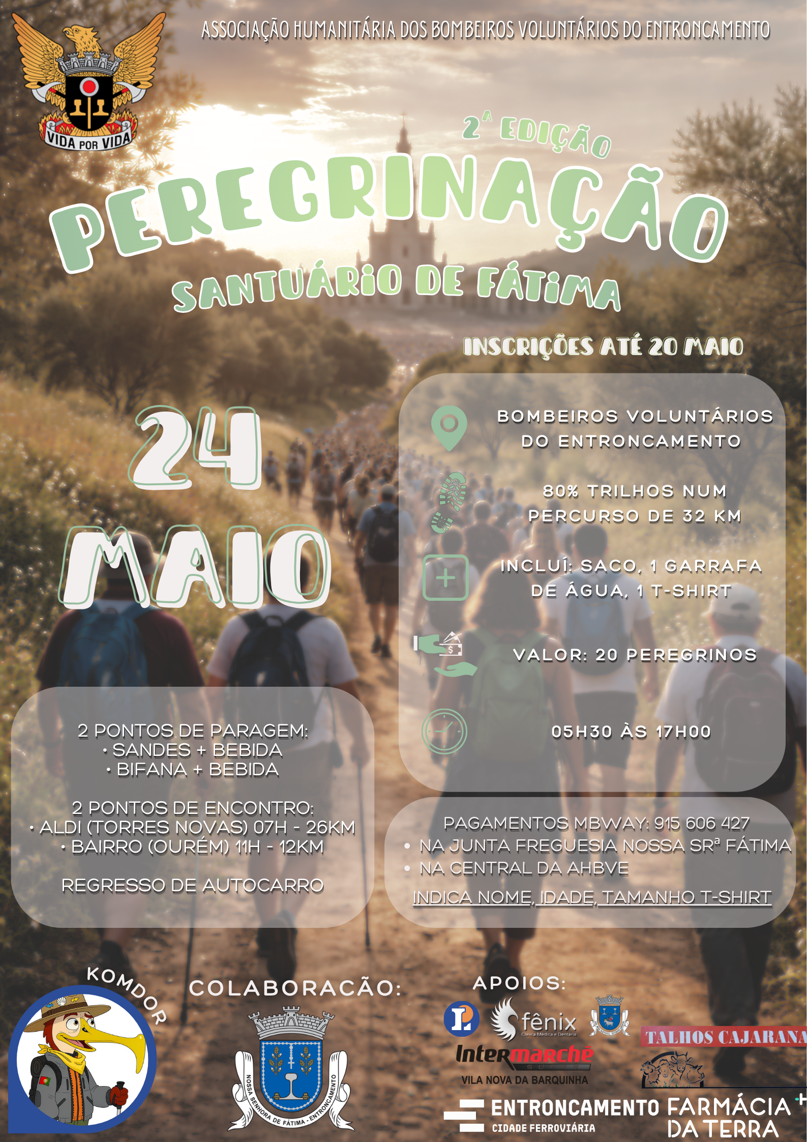 2ª Edição da Peregrinação ao Santuário de Fátima 