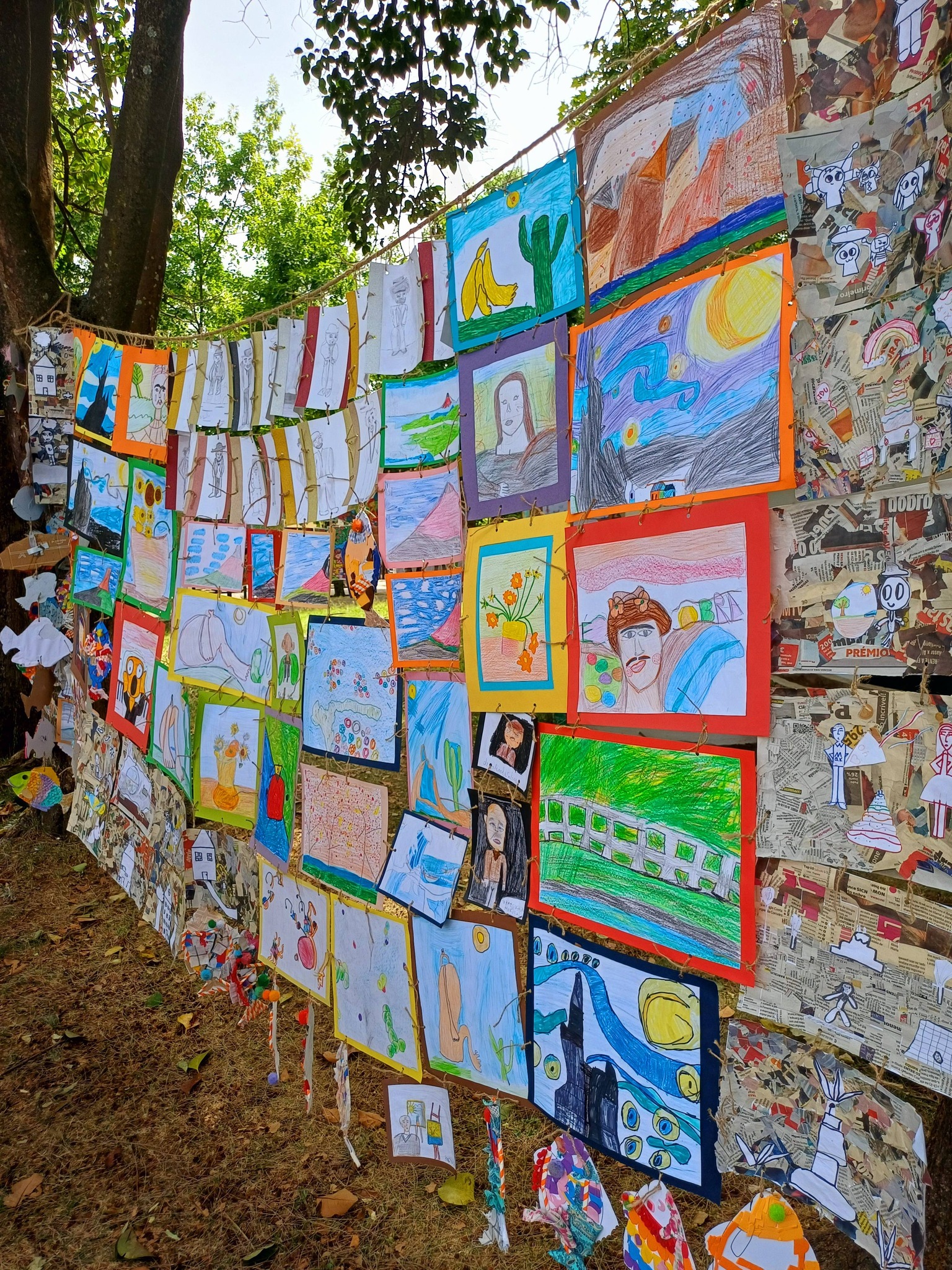 Arte no Jardim - Escola Básica da Zona Verde