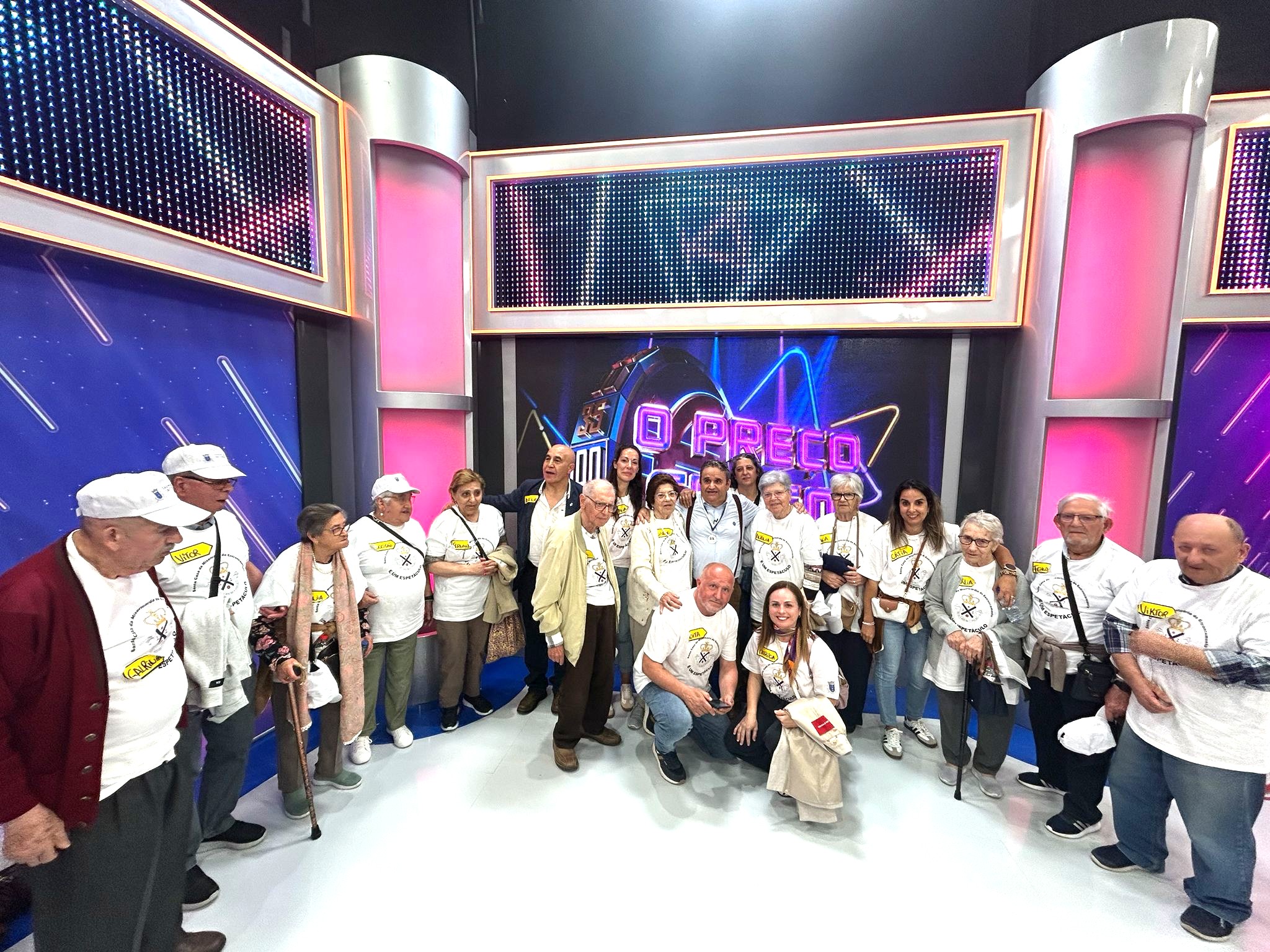 Utentes do Lar da Santa Casa da Misericórdia participam no programa "O Preço Certo"